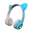 product_image_name-Generic-سماعة رأس للموسيقى فوق الأذن سماعات أذن قطة متوهجة سماعة أذن لاسلكية قابلة للطي BT5.0 مع ميكروفون  بطاقة مشغل MP3 أضواء LED ملونة للكمبيوتر المحمول والكمبيوتر المحمول-3