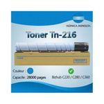 Konica Minolta compatible TN216   Toner  Couleur Bleu pour Bizhub C200 C280 C360