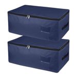 product_image_name-Generic-Lot de 2 sacs de rangement pour vêtements de 50 l avec fermeture éclair, épais et pliables,-5