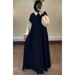 product_image_name-Generic-Robe d'Aïd Noir & Beige très chic-2