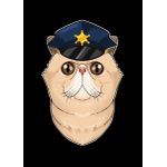 Exotic shorthair cat  Style 2 Poster Chambre Haute Qualité