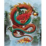 product_image_name-Educa-Puzzle de 500 pièces pour Enfants - LE DRAGON DE LA BONNE FORTUNE, VINCENT HIE. Mesure: 48 x 34 cm - EDUCABORRAS-1