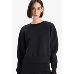 product_image_name-Defacto-Woman Boxy Fit Sweat Shirt - Black - D5135AX-2