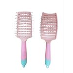 product_image_name-Generic-Brosse à cheveux démêlante Anti-Casse.couleur Rose Turquoise. -2