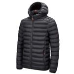 Generic Doudoune Imperméable Noir
