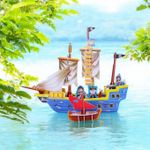 product_image_name-Generic-les jeux de puzzle 3D bateau de dessin animé 3D pour les enfants-2
