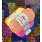 product_image_name-Himalaya-10 PCS laine SUPER SOFT DK Orange jaune fil crochet-4