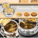 product_image_name-Generic-Friteuse Tempura Japonaise en Acier Inoxydable Marmite 3400ml -6