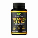 Complete Herboteca VITAMINE D3 & K2 COMPLEX - 90 caps 45 servings