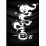 Creepy Girls poison Poster Chambre Haute Qualité