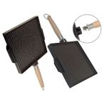 product_image_name-Pandiani-مقلاة متعددة الأغراض من الحديد الزهر على الوجهين، 30.3×27.3×2.8 سم-5