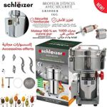product_image_name-schlëizer-Moulin à épices broyeur professionnel Haute vitesse multifonctions broyeur d'herbe Électrique 350 grammes en acier inoxydable à six lames moteur 100% cuivre très puissant 2000W système de sécurité -1