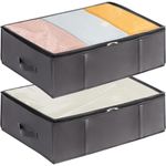 product_image_name-Generic-Lot de 2,Sacs de Rangement pour Couvertures de Grande Capacité avec Poignée Renforcée, pour Couettes, Draps, Vêtements 4OL.-1