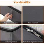 product_image_name-Generic-Lot de 2,Sacs de Rangement pour Couvertures de Grande Capacité avec Poignée Renforcée, pour Couettes, Draps, Vêtements 4OL.-4