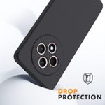 product_image_name-Case-غطاء سيليكون لهاتف Oppo Reno12F / Reno 12 FS 5G باللون الأسود – حماية أنيقة وتحكم سلس-3