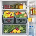 product_image_name-Generic-Pack de 6 Paniers de Rangement Multifonctions - Idéal pour Réfrigérateur, Cuisine, Bureau et Salle de Bain-3