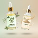 Bio Pack x2 Huile de sauge 50 ml et Huile de sesame 30 ml naturel routine beauté
