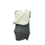 product_image_name-Generic-بطانية - ناعمة، رقيقة، دافئة، مريحة، رمادية-2