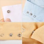 product_image_name-Generic-100 pcs boutons-pression avec pinces, bouton pression metal, boutons métalliques sans couture pour Porte-Feuille Sac à Main Vêtements Artisanat de Couture Fournitures de Bricolage-2