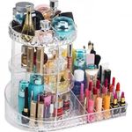product_image_name-Generic-Organisateur de maquillage rotatif à 360 degrés, boîte de présentoir de parfums cosmétiques منظم مستحضرات التجميل-1