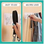 product_image_name-Generic-Porte-manteau mural adhésif transparent à 6 crochets-3