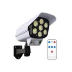 product_image_name-Generic-مصباح ليلي ضوء كاشف حركة ضوء شمسي كاميرا أمان بشكل جدار زائف حديقة-1
