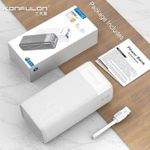 product_image_name-Konfulon-Power bank 40000mah batterie externe Charge Portable blanc Plusieurs Fois-1