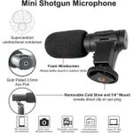 product_image_name-Generic-Led Kit de vlogging pour iPhone, Android (avec trépied), avec mini lampe vidéo LED, microphone cardioïde-6