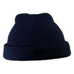 Bonnets simple mixte bleu marine