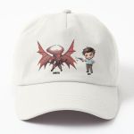 Chibi Amon & Ant casquette blanc unique