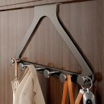 product_image_name-Generic-Porte-manteau à suspendre sur porte – Design moderne – Blanc-4
