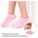 product_image_name-Generic-2 pièces Chaussettes en gel hydratant pour soins des pieds-4