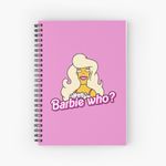 Malibu Stacy Barbie who Spiral Notebook - Bloc note