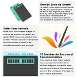 product_image_name-XENX- تابلت رسم مقاس 10×6 بوصة قلم 8192 مستوى ضغط بدون بطارية رسم رقمي ويندوز ماك أندرويد-5