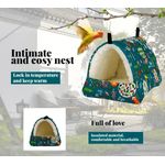 product_image_name-Generic-عش طائر دافئ لفصل الشتاء، كابينة قطن مريحة للببغاوات والهامستر والسناجب الطائرة-2