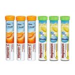 Mivolis  Pack 6 VITAMIN 3 magnesium + 3 vitamine C