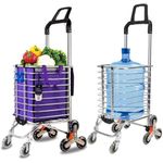 product_image_name-Generic-  Poussette de Marché Votre Panier d'épicerie Votre Panier Portable Se Plie Accueil Remorquage de Marchandise Remorquage Chariots de Courses -1