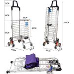 product_image_name-Generic-  Poussette de Marché Votre Panier d'épicerie Votre Panier Portable Se Plie Accueil Remorquage de Marchandise Remorquage Chariots de Courses -6