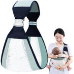 product_image_name-Generic-Porte-bébé en maille respirant, Sangle de bébé avec bandoulière réglable-4