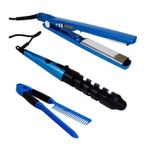 product_image_name-Generic-مجموعة تصفيف الشعر الاحترافية المكونة من 3 قطع: مكواة فرد الشعر + مكواة تجعيد الشعر + مشط-2