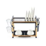 K:OLN Égouttoir à vaisselle à 2 niveaux en aluminium