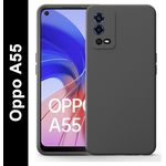 product_image_name-Case-Coque Silicone Compatible pour oppo a55 4g- noir-1