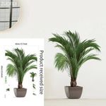 product_image_name-Generic-Autocollant Large Tropical Green Plants Wall Stickers Art Palm Leaves PVC Living-2