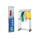 product_image_name-Generic-Support Portant à Vêtement sur Pieds. a Double pôles-1