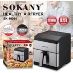 product_image_name-Sokany-Friteuse cuisson haut / bas 9,5 litre XXL 12 programme sans huile 2200w, air fryer TACTIL-1