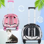 product_image_name-Pet-Sac de transport transparent à roulettes pour animaux – Idéal pour chats et petits chiens-4