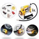 product_image_name-Generic-Mini Compresseur d'Air Portable 12V - 150 pSI - Gonfleur de Pneu Haute Performance avec Lampe LED et Manomètre Intégré-1