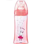 Dodie Biberon Multi Perfore Tetine Debit 2 Rose 0-6mois 270ml