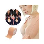 product_image_name-Generic-حمالة صدر على شكل شريط ذاتية اللصق بدون حمالات، غير مرئية، وعملية للغاية قابلة لإعادة الاستخدام، حزام رفع الثدي قابل للتنفس-1