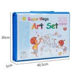 product_image_name-Generic-Valise Deluxe de Coloriage et Dessin – Coffret Artistique 208 Pièces, Cadeau Parfait pour Enfants-4